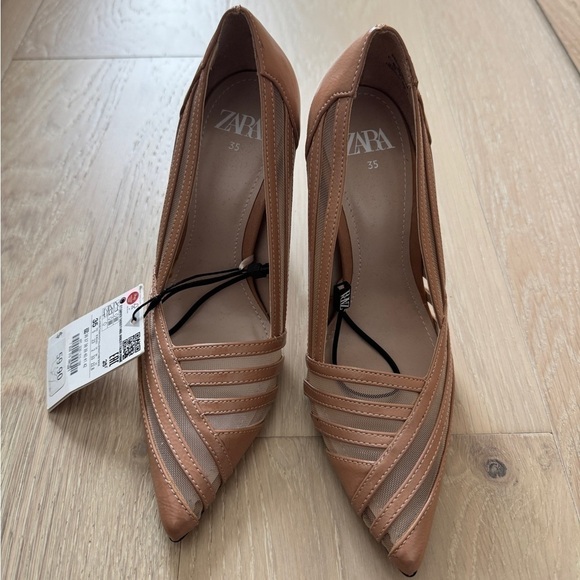 Zara Mesh Heels - Picture 4 of 6